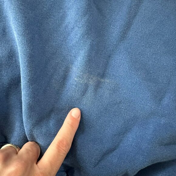 Vintage Men’s size Medium Marco Island Blue Crewneck Pullover Sweatshirt - Picture 2 of 15